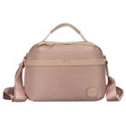 Torebka listonoszka, różowa, Peterson