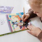 Totum, Bluey, wydrapywanka kolorowanka z naklejkami, zestaw kreatywny