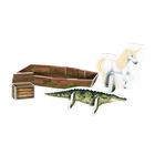 Trefl, Buduj z cegły, Zamek, zestaw kreatywny, 210 elementów