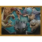 Trefl, Jak wytresować smoka, Smocze dni, puzzle 4w1