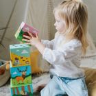 Trefl, Kostki do układania, Stacking Cubes, W lesie, piramida