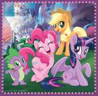 Trefl, My Little Pony, Magia przyjaźni, puzzle 3w1, 106 elementów