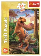 Trefl, Niesamowite dinozaury, puzzle mini, 54 elementy, 1 szt.