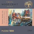 Trefl, Nowy Jork - kolaż, puzzle drewniane, 1000 elementów