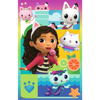 Trefl, Premium Plus Kids, Koci Domek Gabi, Piękna Gabby, puzzle, 160 elementów