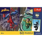 Trefl, Premium Plus Kids, Spider-Man, Superbohaterski dzień, puzzle, 60 elementów