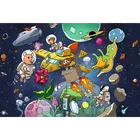Trefl, Rodzina Treflików, Wujcio w kosmosie, puzzle, 100 elementów