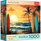 Trefl, Surfing Sunset, USA, puzzle, 1000 elementów