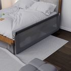 Tulano, Cover 30, barierka ochronna na łóżko, grey, 200 cm