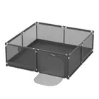 Tulano, Cozy 28, kojec dziecięcy, graphite, 200 cm