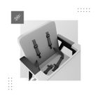 Tulano, Morsel 25, krzesełko do karmienia, grey-black