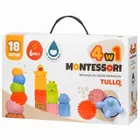 Tullo, Montessori, klocki sensoryczne, 18 szt.