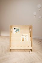 tupti.wood, Bubble Mini, biblioteczka montessori, biała