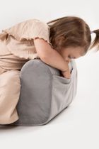 tupti.wood, piankowy fotelik, szary