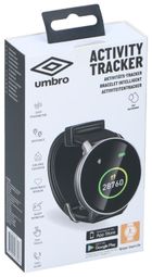 Umbro, zegarek monitorujący, okrągły, czarny