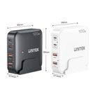 Unitek, ładowarka biurkowa, GAN 100W 2XUSB-A 2XUSB-C, czarna