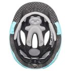 Uvex, Oyo Style, kask rowerowy dziecięcy, flowers cyan matt, 50-54 cm