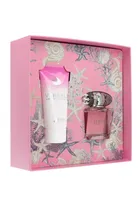 Versace, Bright Crystal, zestaw: woda toaletowa, 30 ml + balsam do ciała, 50 ml