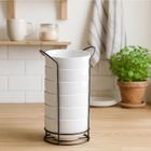 Vessia, zestaw misek ze stojakiem, 800 ml, 6 szt.