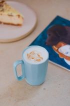 Vialli Design, dwa kubki ceramiczne z uszkiem, 250 ml, Fuori miętowe