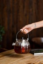 Vialli Design, Volare, zaparzacz do herbaty, srebrny, 1000 ml, 1753