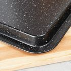 Vilde, blacha do pieczenia, granitowa, 46,5-32,5-2,5 cm