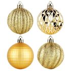 Vilde, bombki choinkowe, nietłukące, złote, 5 cm, 24 szt.