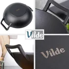 Vilde, Cast Line, patelnia wok, żeliwna, 32 cm