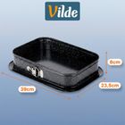 Vilde, forma do pieczenia, rozpinana, granitowa, 35-24-6,5 cm
