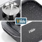 Vilde, Granitica, brytfanna granitowa z pokrywką, 5,4l, 39-22-17,5 cm