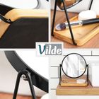 Vilde, lusterko kosmetyczne, dwustronne, 18,5-10,5-20 cm