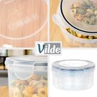 Vilde, pojemniki na żywność z pokrywką i uszczelką, 4 szt.