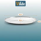 Vilde, półmisek stalowy, owalny, 29-18 cm