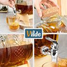 Vilde, słój do napojów z kranikiem i stojakiem, 5l