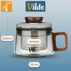 Vilde, szklanka z zaparzaczem do herbaty, 240 ml