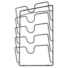 Vilde, wieszak na pokrywki, metalowy, czarny