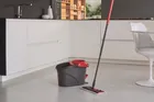 Vileda, Ultramat Turbo, mop płaski, w zestawie z wiadrem, 163425