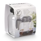 Vivalto, szklany dzbanek, z zaparzaczem do kawy i herbaty, 1,2l