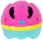 Volare, Świnka Peppa, kask ochronny, rozmiar 51-55 cm