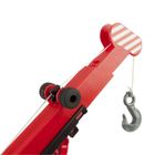 Wader, Middle Truck, dźwig, czerwony