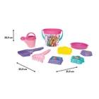 Wader, Psi Patrol, zestaw do piasku z wiaderkiem, 9 elementów