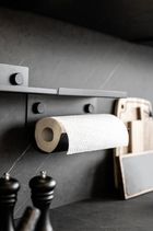 Wenko, uchwyt na ręcznik kuchenny z półką, Jet