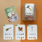 WiemTo, Zestaw Startowy: pudeło + 6 kompletów kart edukacyjnych, 3-4 latka