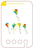 WiemTo, Znajdź Taki Sam Obrazek, karty edukacyjne, 3+