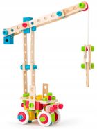 Woodyland, drewniane klocki konstrukcyjne, 140 elementów