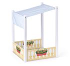 Woodyland, Malibu, domek dla lalek z akcesoriami, drewniany, 85-50-13 cm