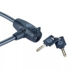 Yale, Essential Security Keyed Cable Lock, linka rowerowa stalowa na klucz, 10-600 mm