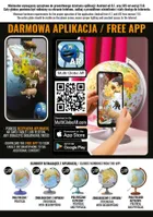 Zachem, interaktywny globus zoo, średnica 22 cm