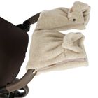 Zaffiro, Sierra, mufka do wózka, wełniana, beige