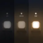 Zazu, lampka do kontaktu z czujnikiem zmierzchu, biała